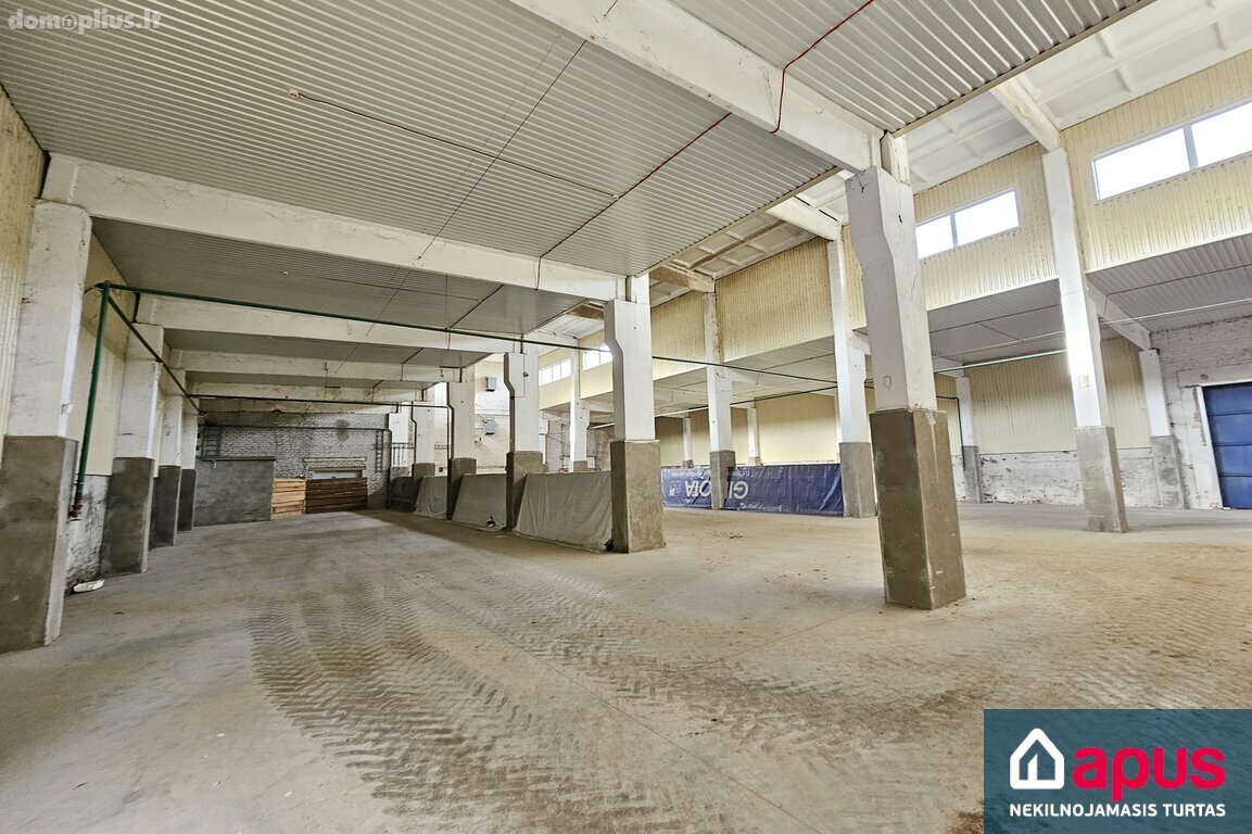 Продаётся Производственнoe и складскoe помещения Kupiškio rajono sav., Kupiškyje, Slavinčiškio g.