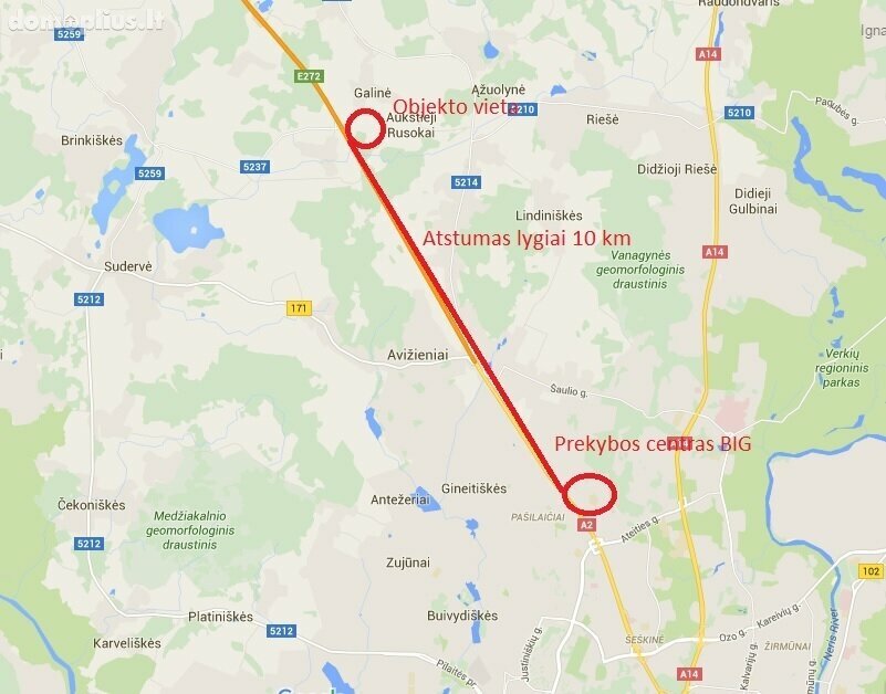 Складскoe Помещения в аренду Vilnius, Vilniuje, Galinės g.