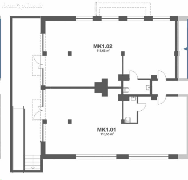 Office / Commercial/service / Other Premises for rent Vilniuje, Lazdynėliuose, Žaibo g.