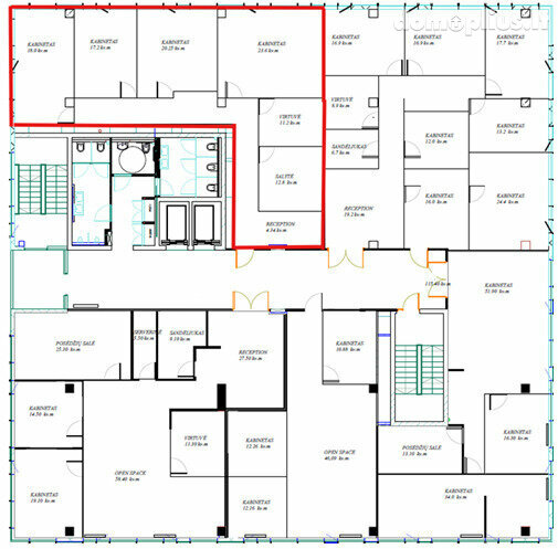 Office Premises for rent Vilniuje, Šeškinėje, Ukmergės g.