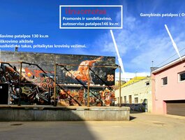 Sandėliavimo / Prekybos ir paslaugų / Gamybos ir sandėliavimo Patalpų nuoma Vilniuje, Antakalnyje, P. Vileišio g.
