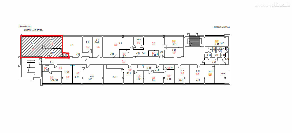 Office Premises for rent Vilniuje, Naujamiestyje, Smolensko g.