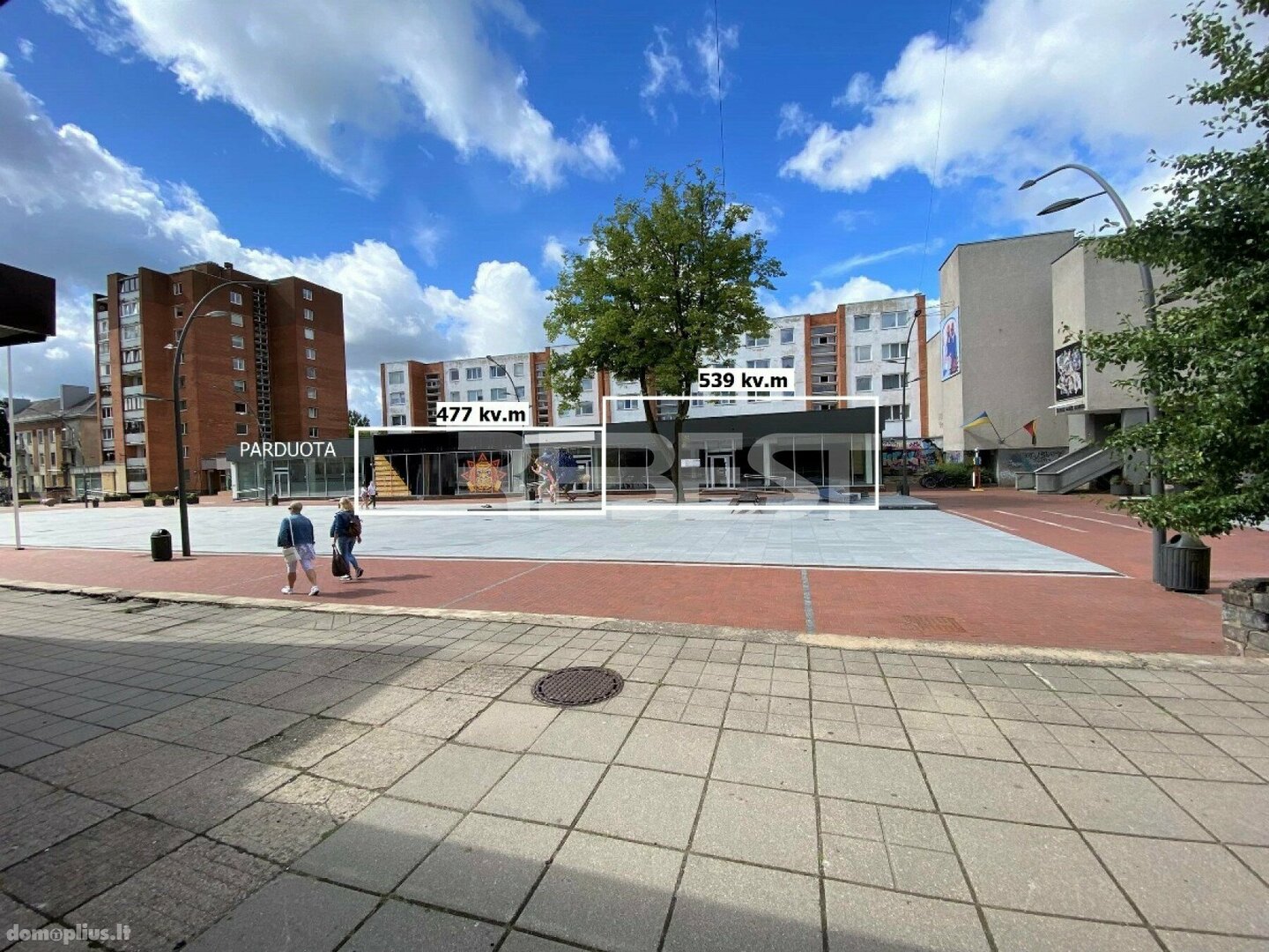 Parduodamos Biuro patalpos Šiauliuose, Centre