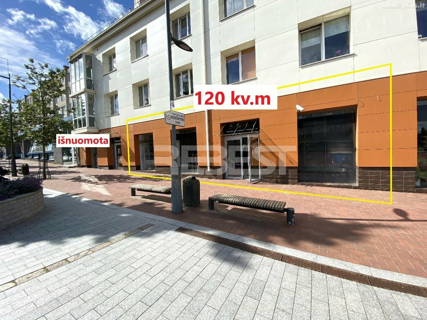 Для бюро Помещения в аренду Šiauliuose, Centre, Vilniaus g.