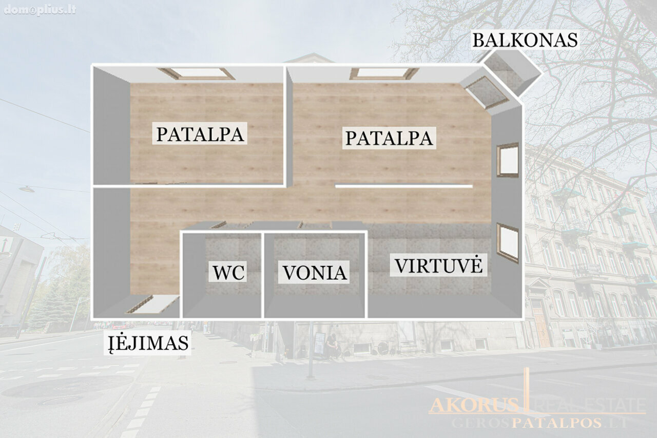 Biuro Patalpų nuoma Vilniuje, Senamiestyje, Palangos g.