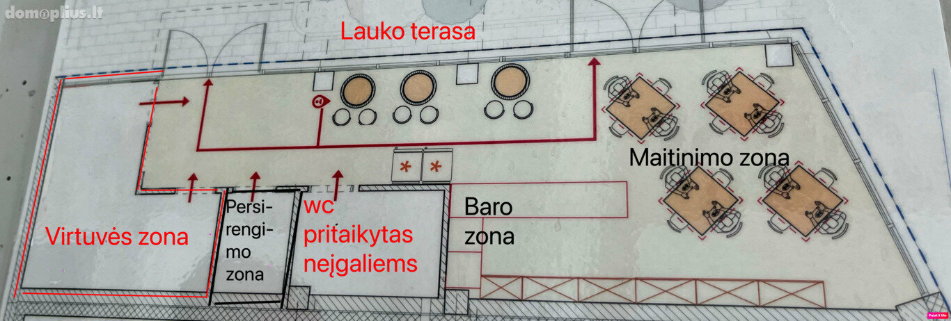 Питания / Прочее Помещения в аренду Vilniuje, Šnipiškėse, Giedraičių g.