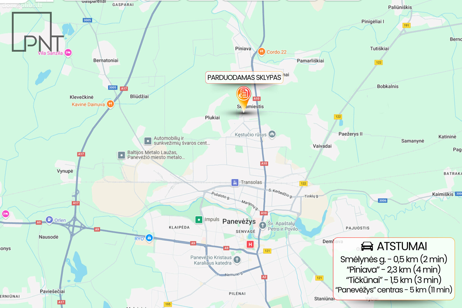 Продаётся  помещения Panevėžio rajono sav., Senamiestyje, Beržų g.