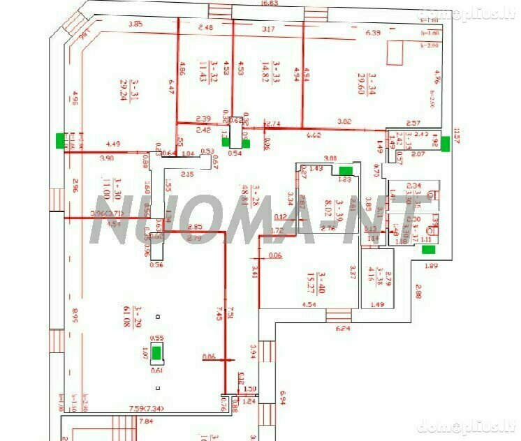 Office / Other Premises for rent Vilniuje, Senamiestyje, Gedimino pr.