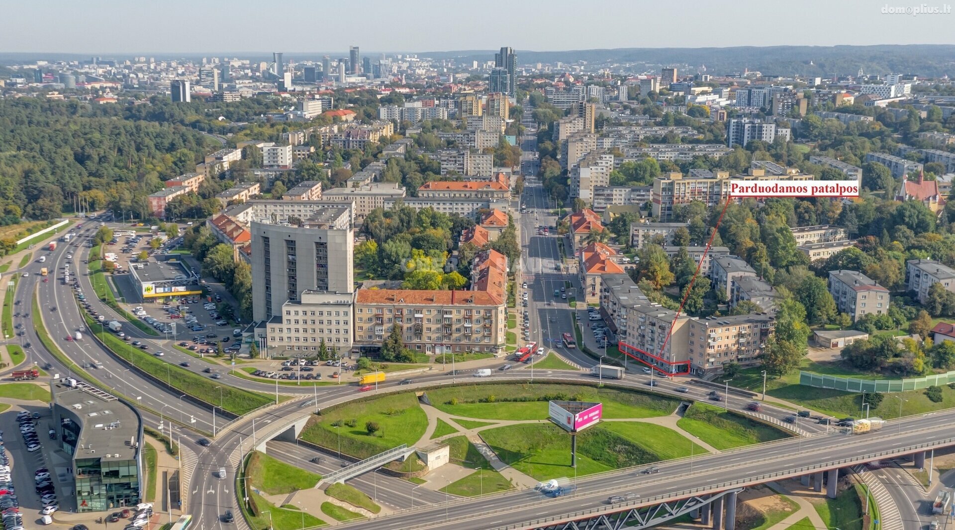 Parduodamos Prekybos ir paslaugų patalpos Vilniuje, Naujamiestyje, Savanorių pr.