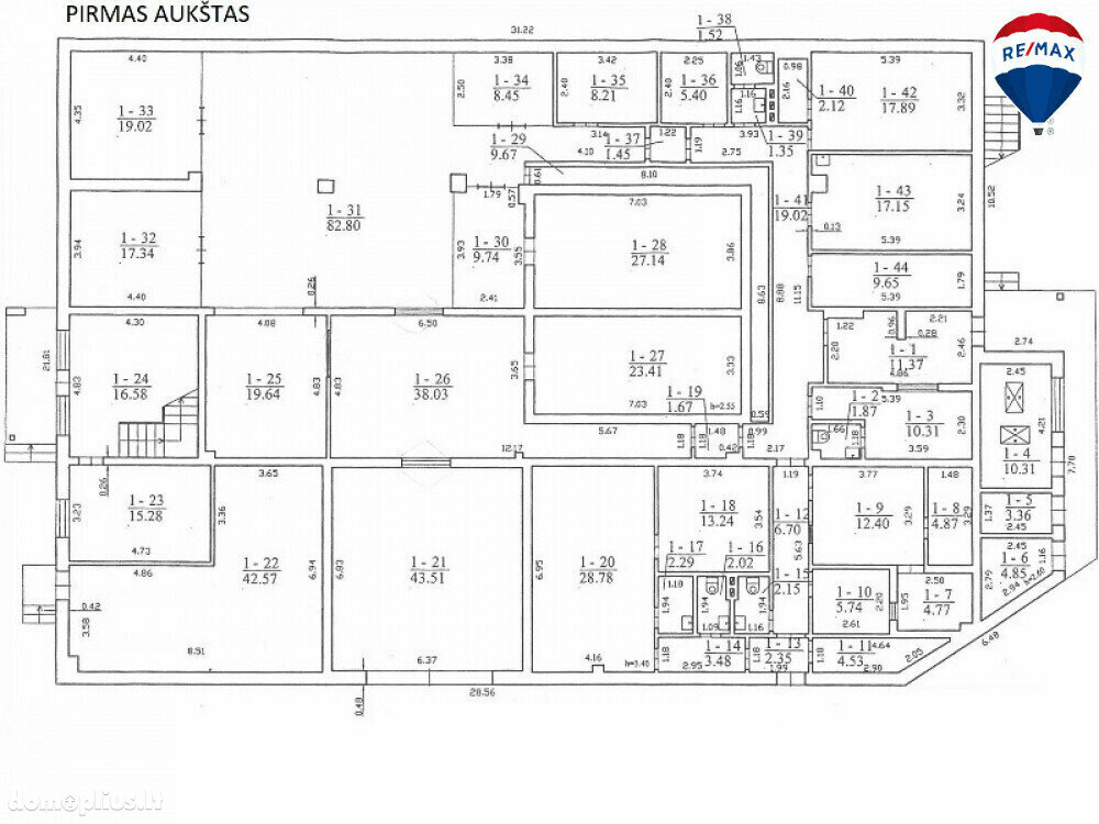 Продаётся Для бюро / Прочее помещения Panevėžys, Panevėžyje, Plotumų g.