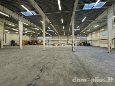 Gamybos ir sandėliavimo Patalpų nuoma Šiauliuose, Gubernijoje, Žemaitės g.