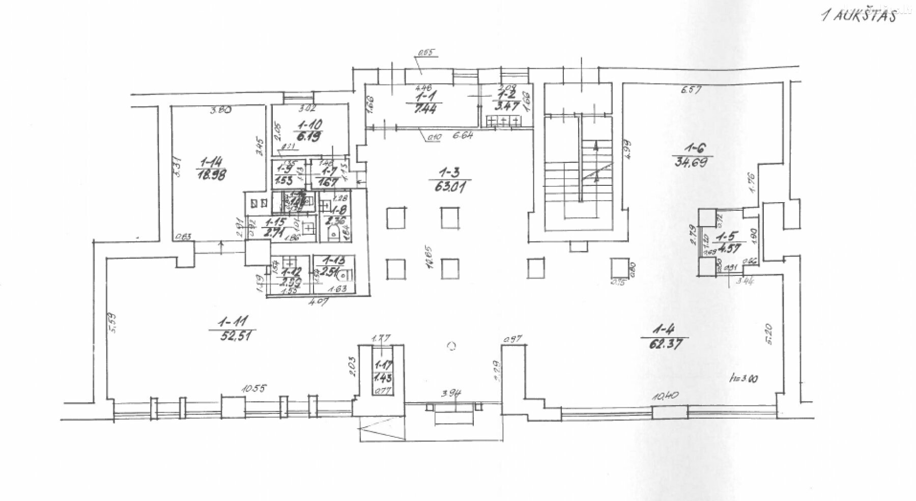 Parduodamos Biuro patalpos Šiauliuose, Centre, Tilžės g.