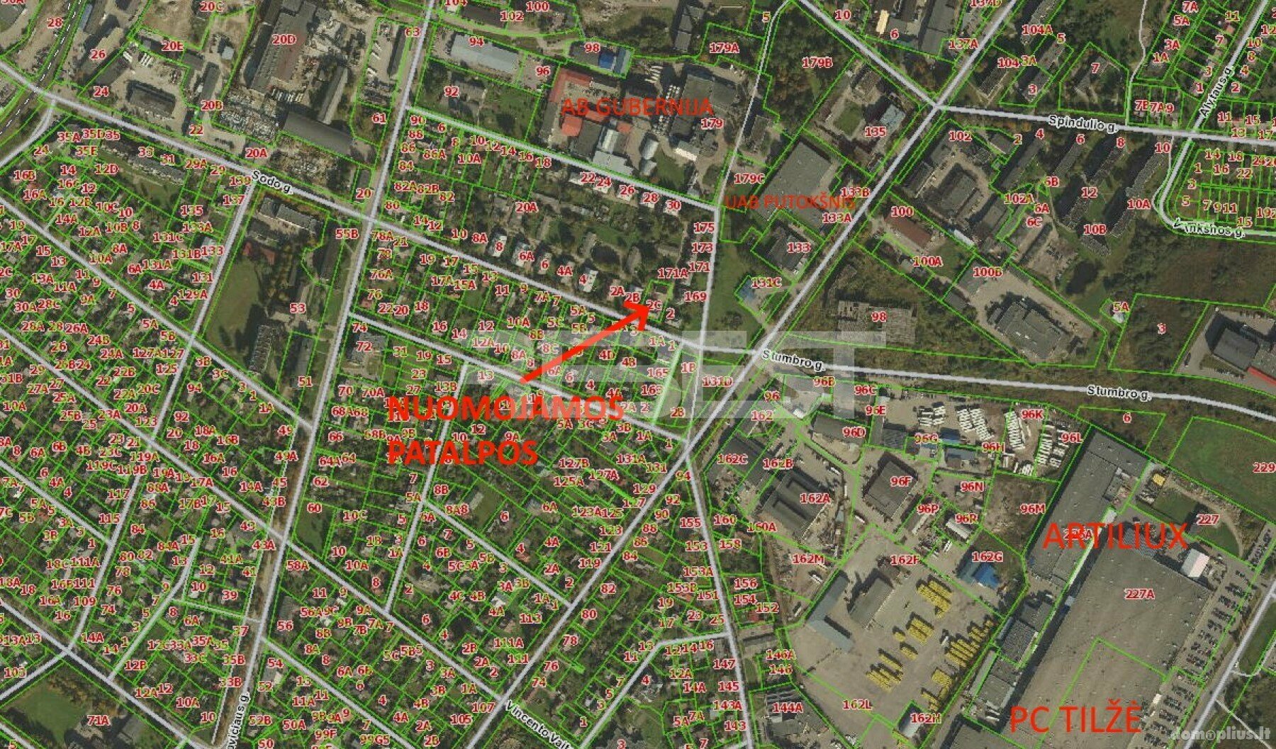 Biuro Patalpų nuoma Šiauliuose, Gubernijoje, Sodo g.