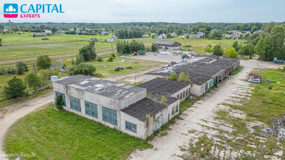 Parduodamos Gamybos ir sandėliavimo / Sandėliavimo / Kita patalpos Širvintų rajono sav., Kiaukliuose
