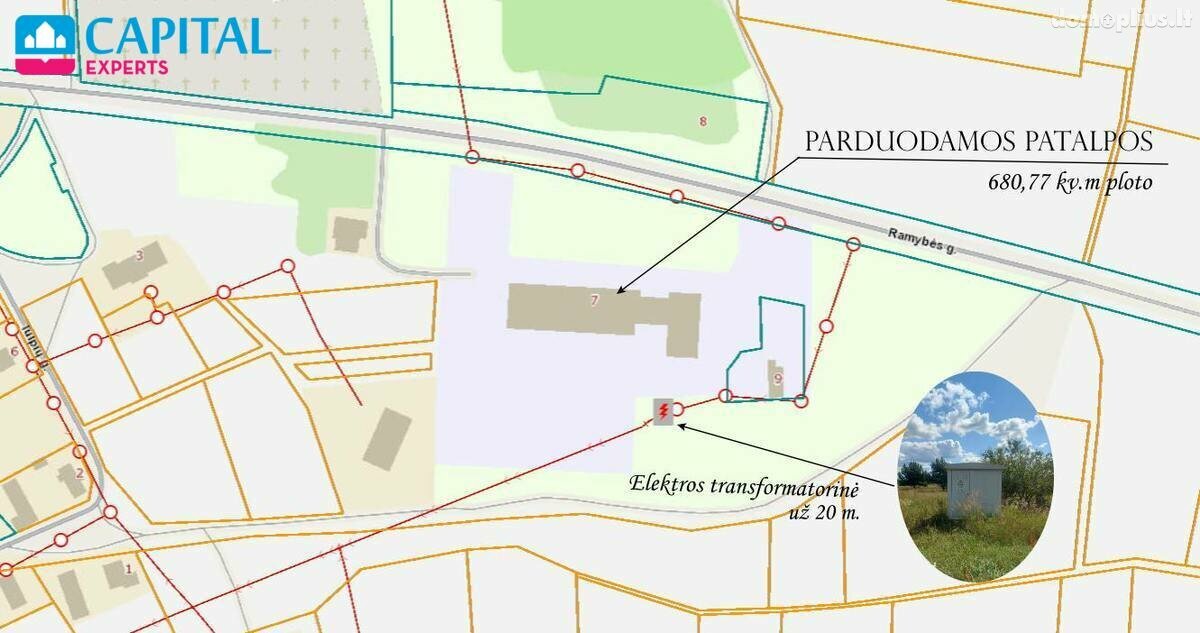 Parduodamos Gamybos ir sandėliavimo / Sandėliavimo / Kita patalpos Širvintų rajono sav., Kiaukliuose