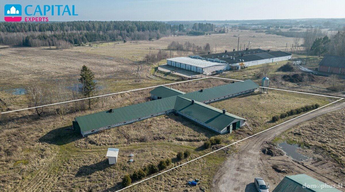 Продаётся Производственнoe и складскoe / Складскoe помещения Širvintų rajono sav., Motiejūnuose