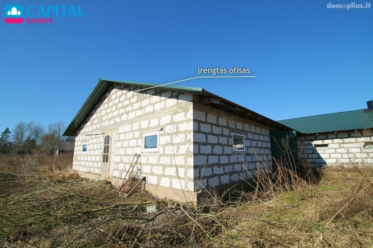 Продаётся Производственнoe и складскoe / Складскoe помещения Širvintų rajono sav., Motiejūnuose