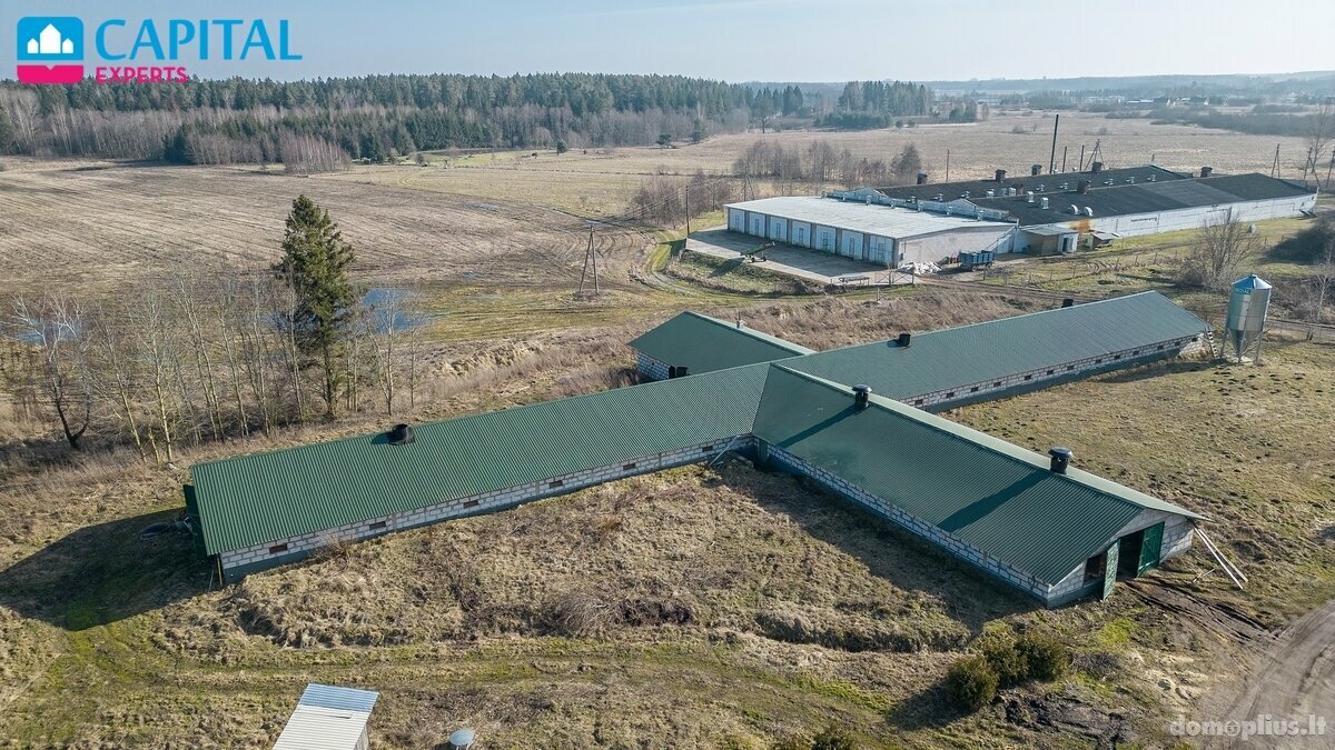Продаётся Производственнoe и складскoe / Складскoe помещения Širvintų rajono sav., Motiejūnuose