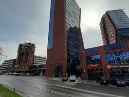 Biuro / Turizmo ir rekreacijos / Prekybos ir paslaugų Patalpų nuoma Klaipėdoje, Centre, Naujojo Sodo g.