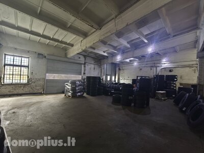Sandėliavimo / Prekybos ir paslaugų / Gamybos ir sandėliavimo Patalpų nuoma Klaipėdoje, Vėtrungėje, Paryžiaus Komunos g.