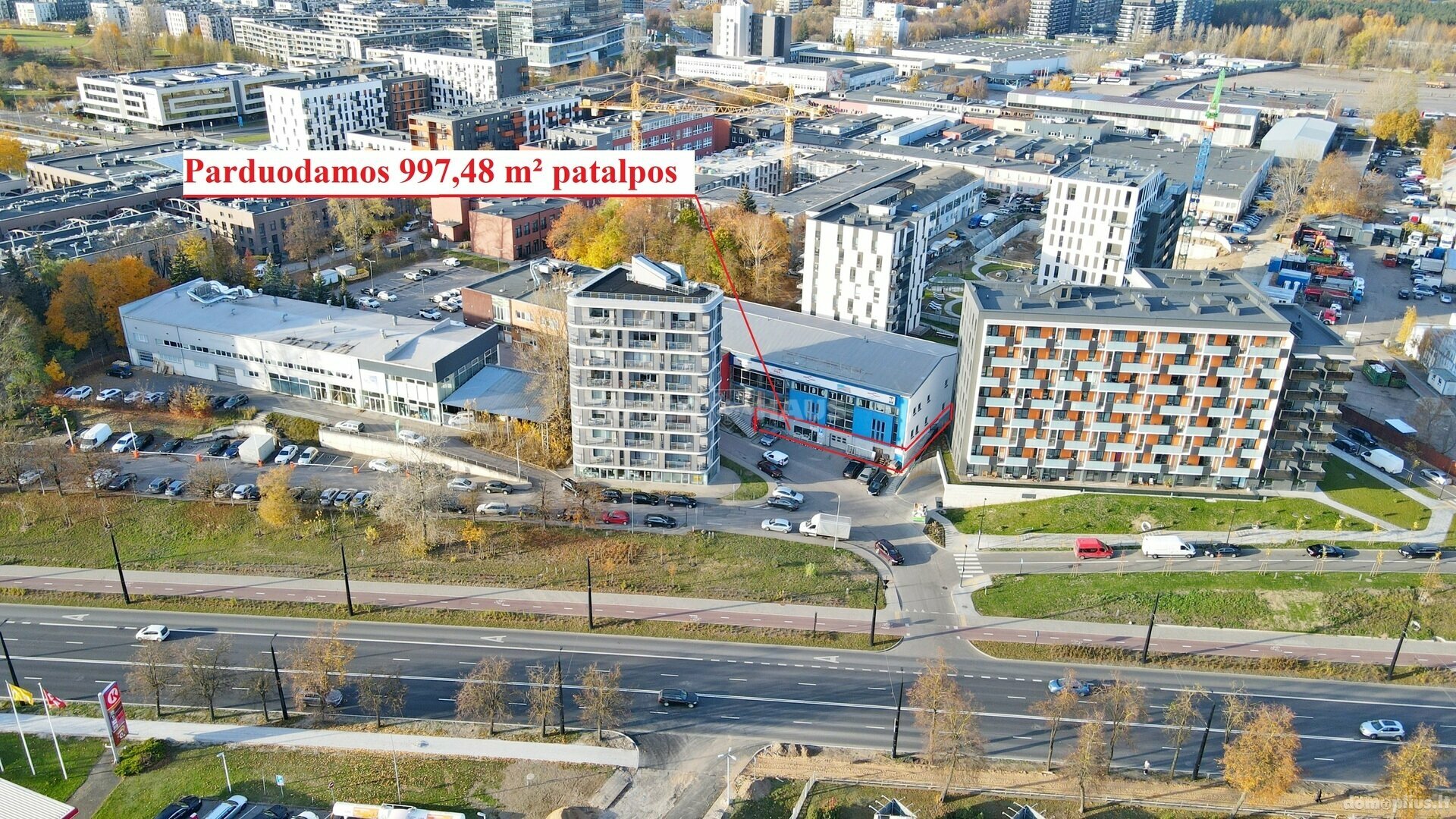 Parduodamos Prekybos ir paslaugų patalpos Vilniuje, Žirmūnuose, Kareivių g.