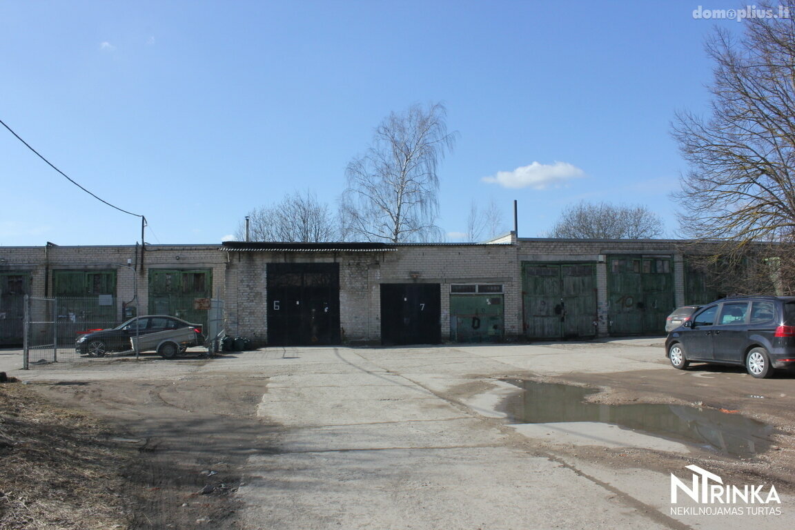 Parduodamos Biuro / Gamybos ir sandėliavimo / Sandėliavimo patalpos Šiauliuose, Zokniuose, Radviliškio g.