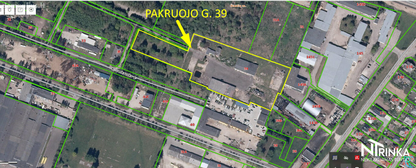 Biuro / Gamybos ir sandėliavimo / Sandėliavimo Patalpų nuoma Šiauliuose, Centre, Pakruojo g.