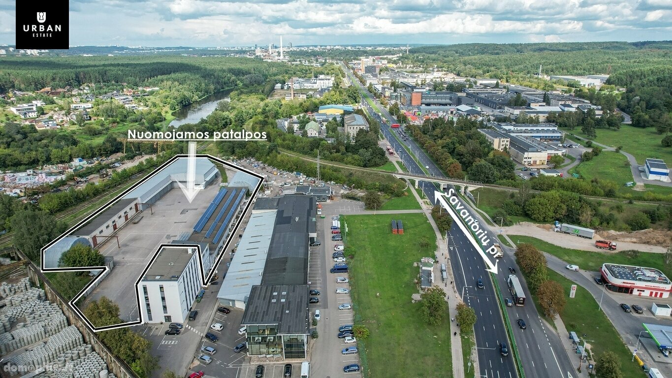 Biuro / Gamybos ir sandėliavimo / Sandėliavimo Patalpų nuoma Vilniuje, Žemieji Paneriai, Savanorių pr.