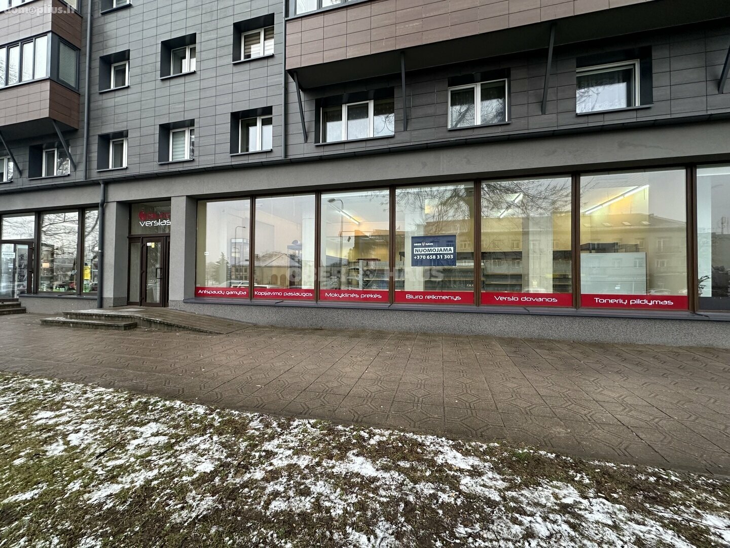 Prekybos ir paslaugų Patalpų nuoma Panevėžyje, Centre, J. Basanavičiaus g.