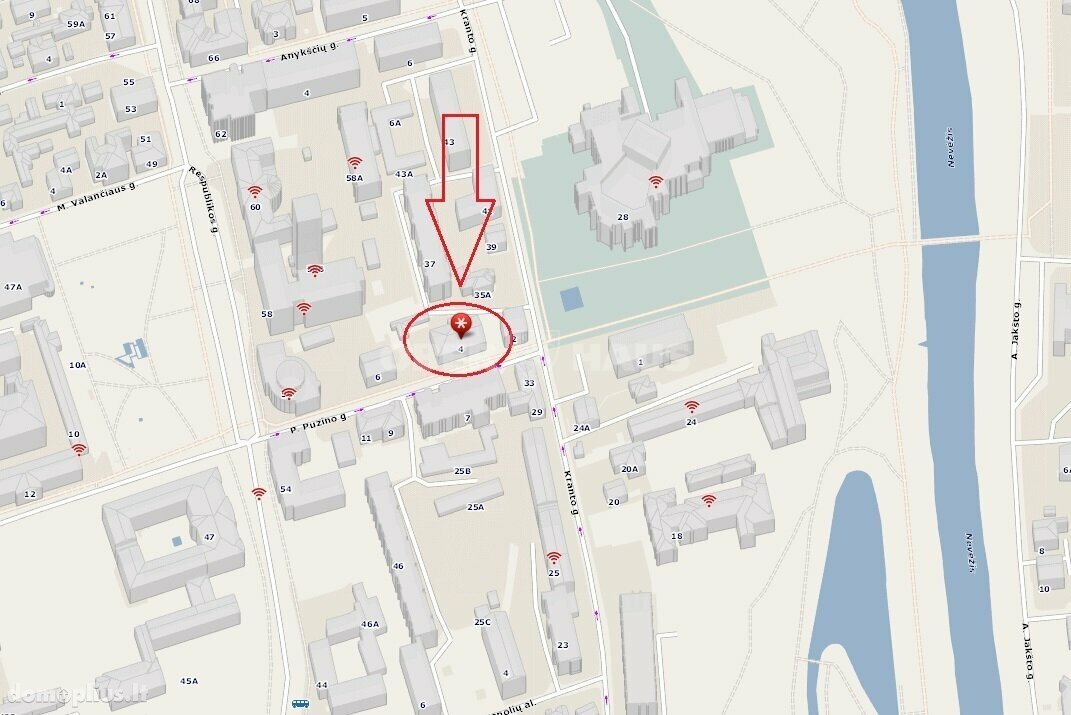 Parduodamos Prekybos ir paslaugų patalpos Panevėžyje, Centre, P. Puzino g.