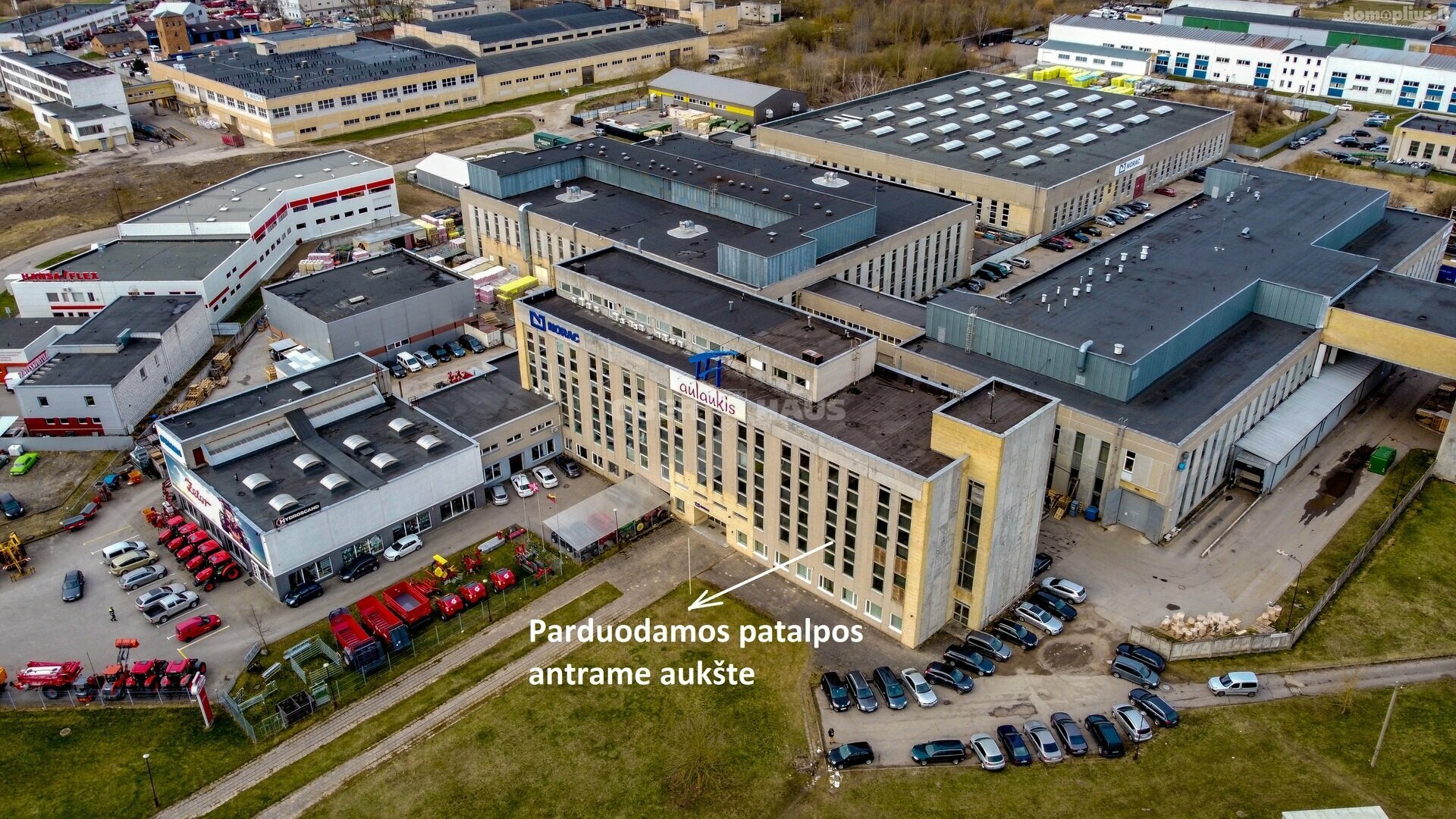 Parduodamos Gamybos ir sandėliavimo patalpos Panevėžyje, Centre, Pramonės g.