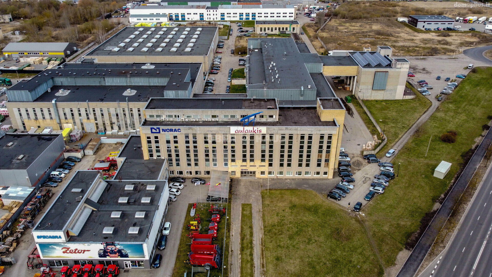 Parduodamos Gamybos ir sandėliavimo patalpos Panevėžyje, Centre, Pramonės g.