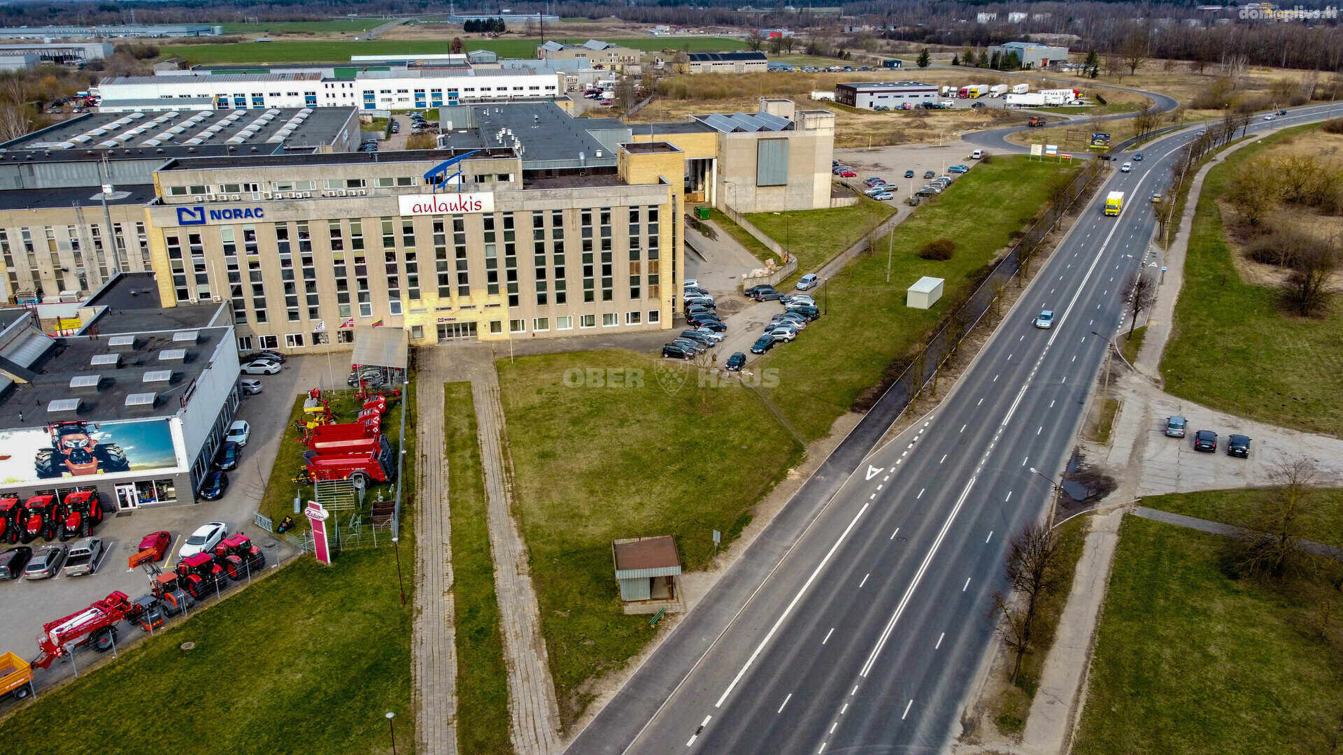 Parduodamos Gamybos ir sandėliavimo patalpos Panevėžyje, Centre, Pramonės g.