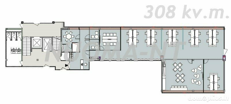 Office / Other Premises for rent Vilniuje, Šnipiškėse, Žalgirio g.