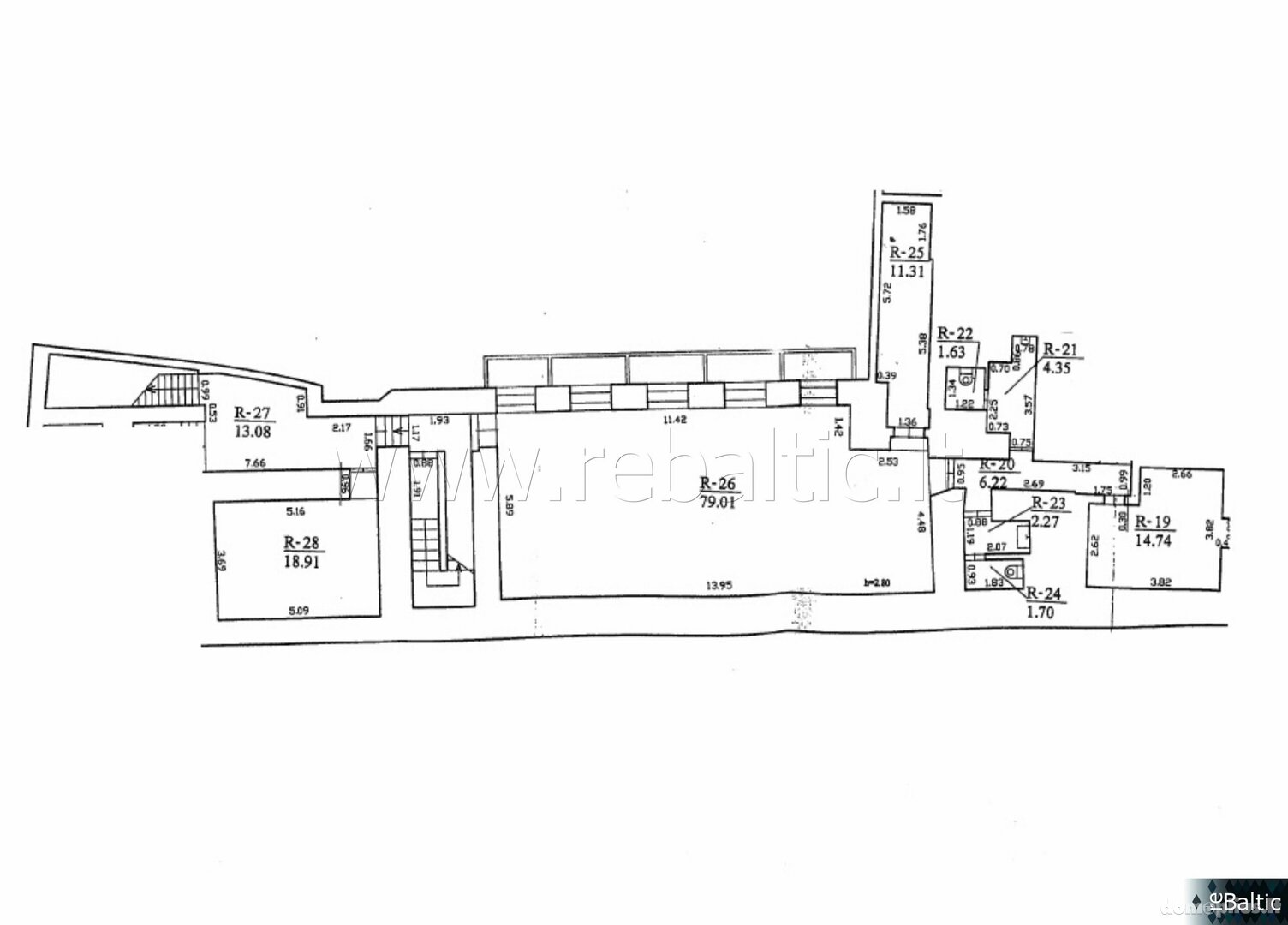 Prekybos ir paslaugų Patalpų nuoma Vilniuje, Senamiestyje, Vilniaus g.
