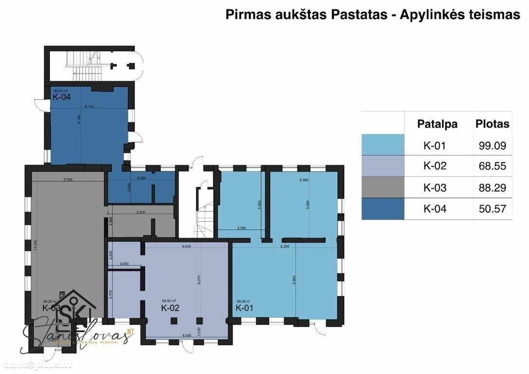 Parduodamos Biuro / Kita patalpos Šilutės rajono sav., Šilutėje, M. Jankaus g.
