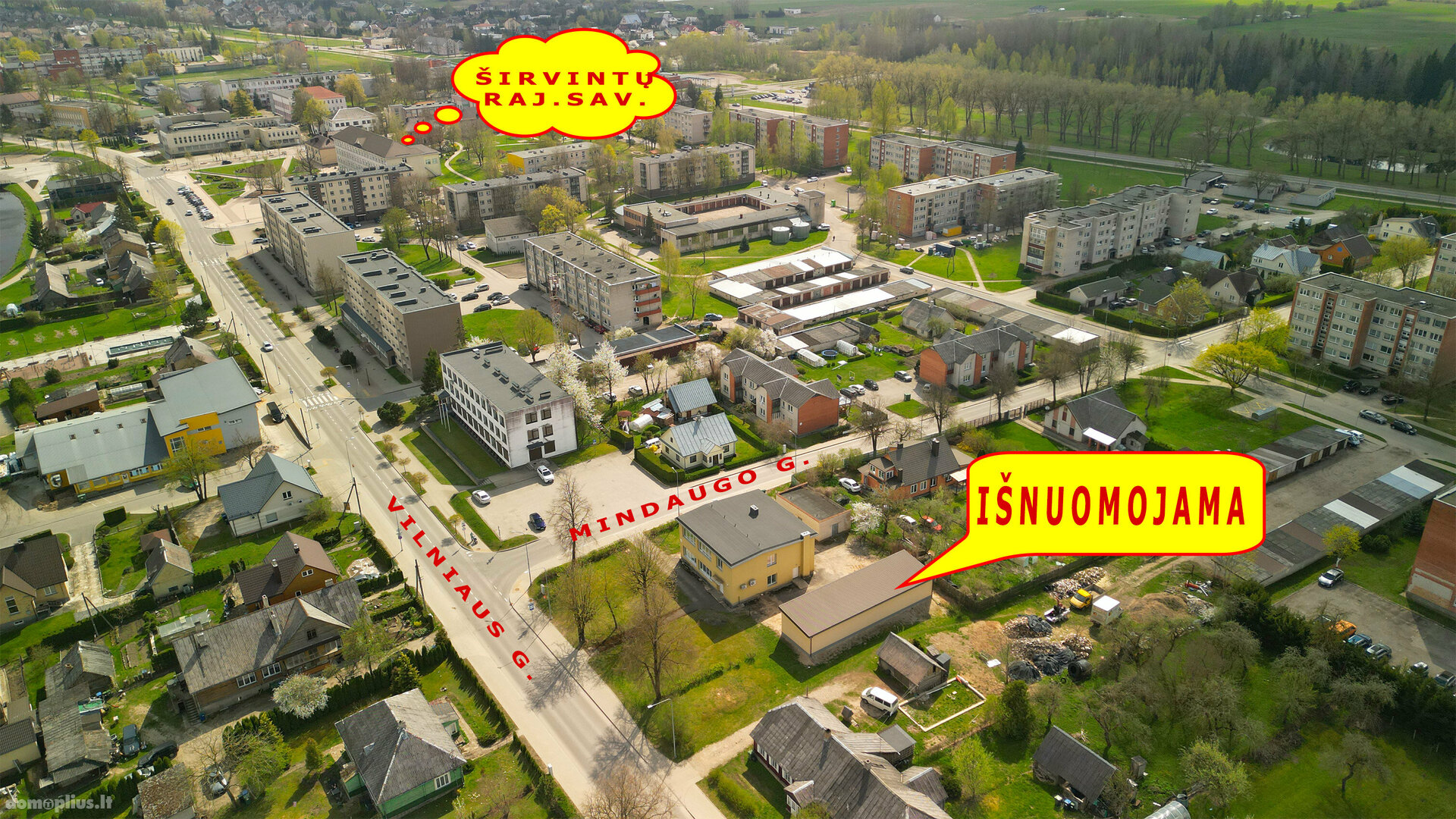 Sandėliavimo Patalpų nuoma Širvintų rajono sav., Širvintos, Vilniaus g.