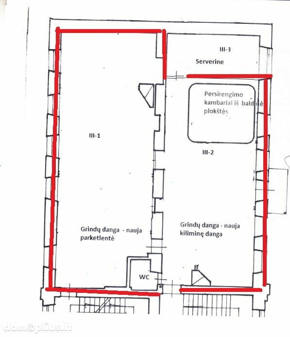 Biuro / Prekybos ir paslaugų / Kita Patalpų nuoma Vilniuje, Senamiestyje, A. Smetonos g.