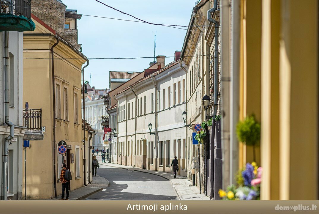 Parduodamos Prekybos ir paslaugų patalpos Vilniuje, Senamiestyje, Totorių g.