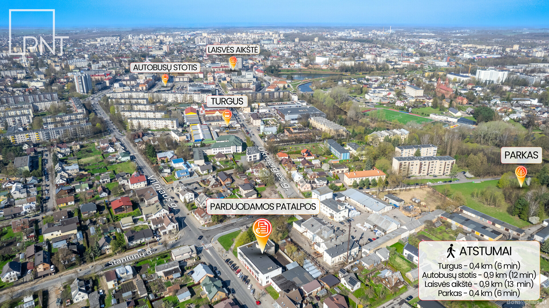 Parduodamos Prekybos ir paslaugų patalpos Panevėžyje, Centre, Vilniaus g.