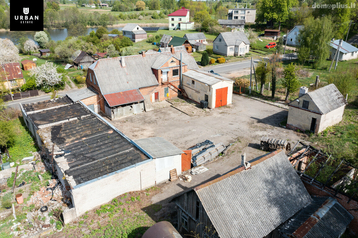 Parduodamos Gamybos ir sandėliavimo / Sandėliavimo / Kita patalpos Alytaus rajono sav., Dauguose, Vilniaus g.