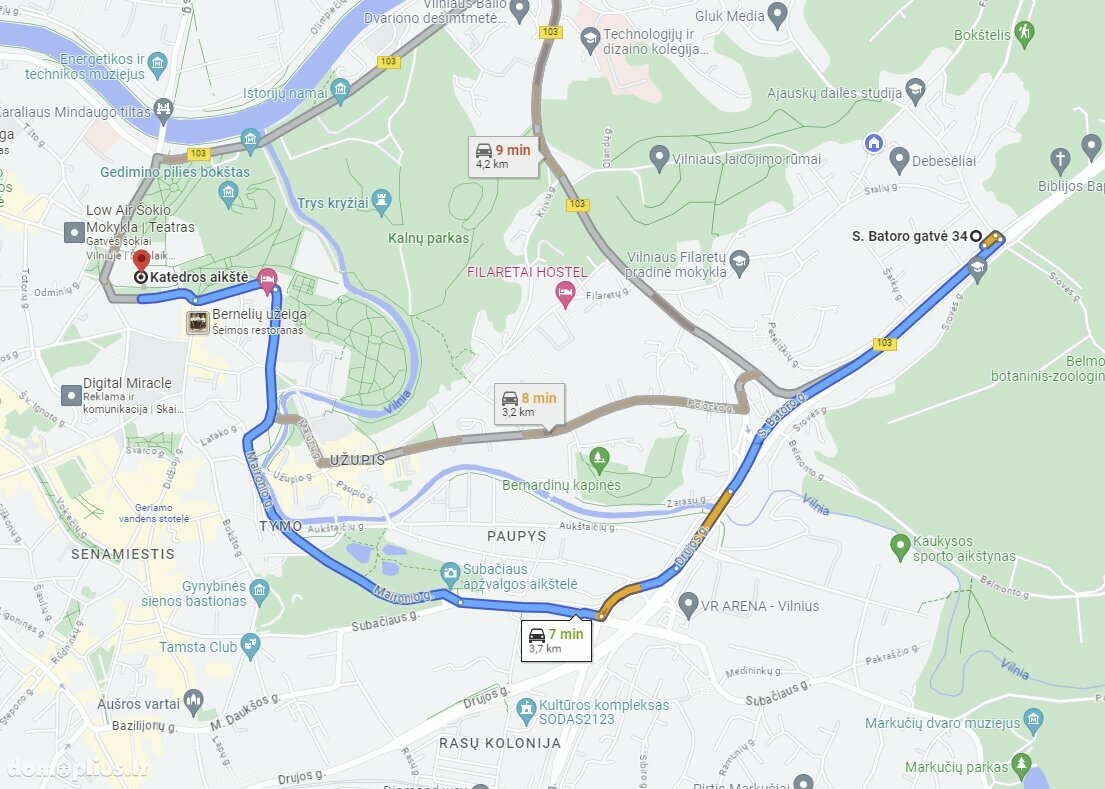 Biuro / Sandėliavimo / Gamybos ir sandėliavimo Patalpų nuoma Vilniuje, Rasos, Stepono Batoro g.