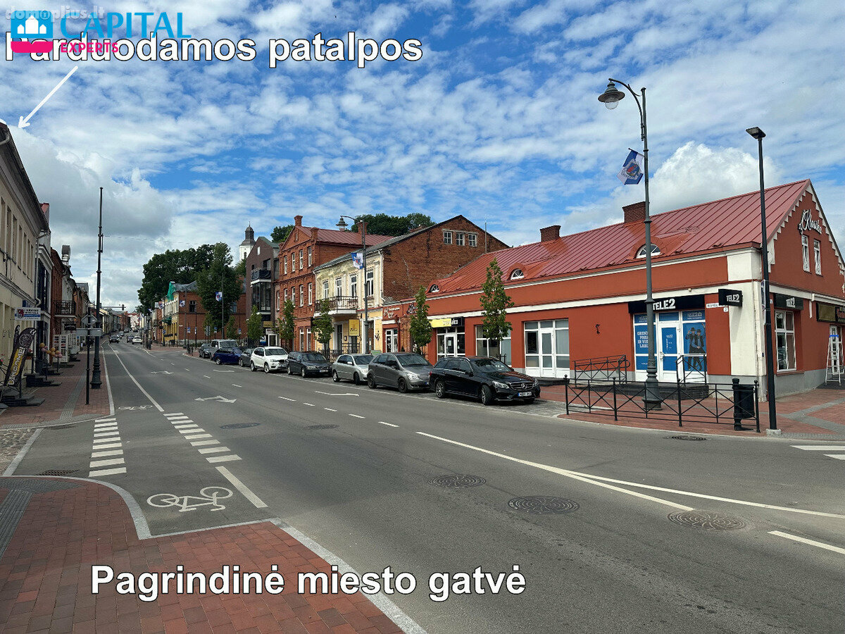 Parduodamos  patalpos Telšių rajono sav., Telšiuose, Respublikos g.