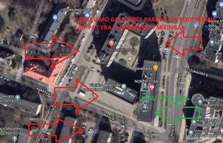 Biuro Patalpų nuoma Vilniuje, Žirmūnuose, Ulonų g.