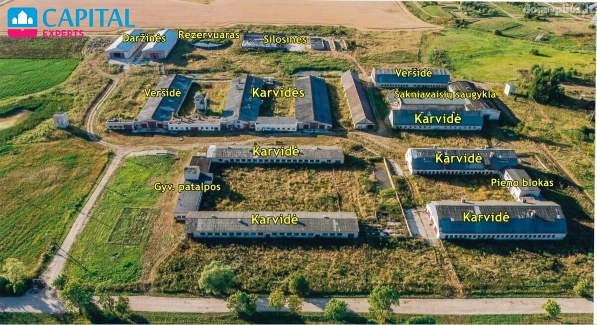 Parduodamos Sandėliavimo / Kita patalpos Kėdainių rajono sav., Žemaičiuose