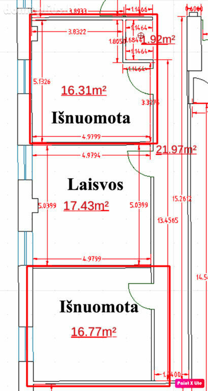 Biuro / Prekybos ir paslaugų / Kita Patalpų nuoma Vilniuje, Naujamiestyje, Žemaitės g.