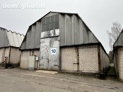Manufacture and storage / Storage / Commercial/service Premises for rent Vilniuje, Kirtimuose, Motorų g.