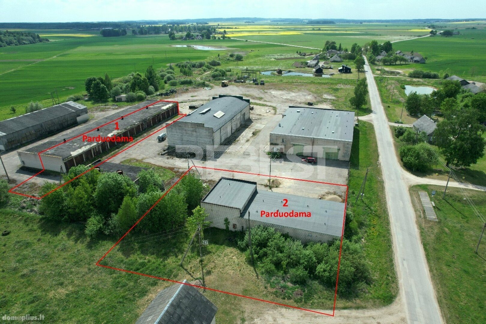 Parduodamos Gamybos ir sandėliavimo patalpos Radviliškio rajono sav., Šiauliuose