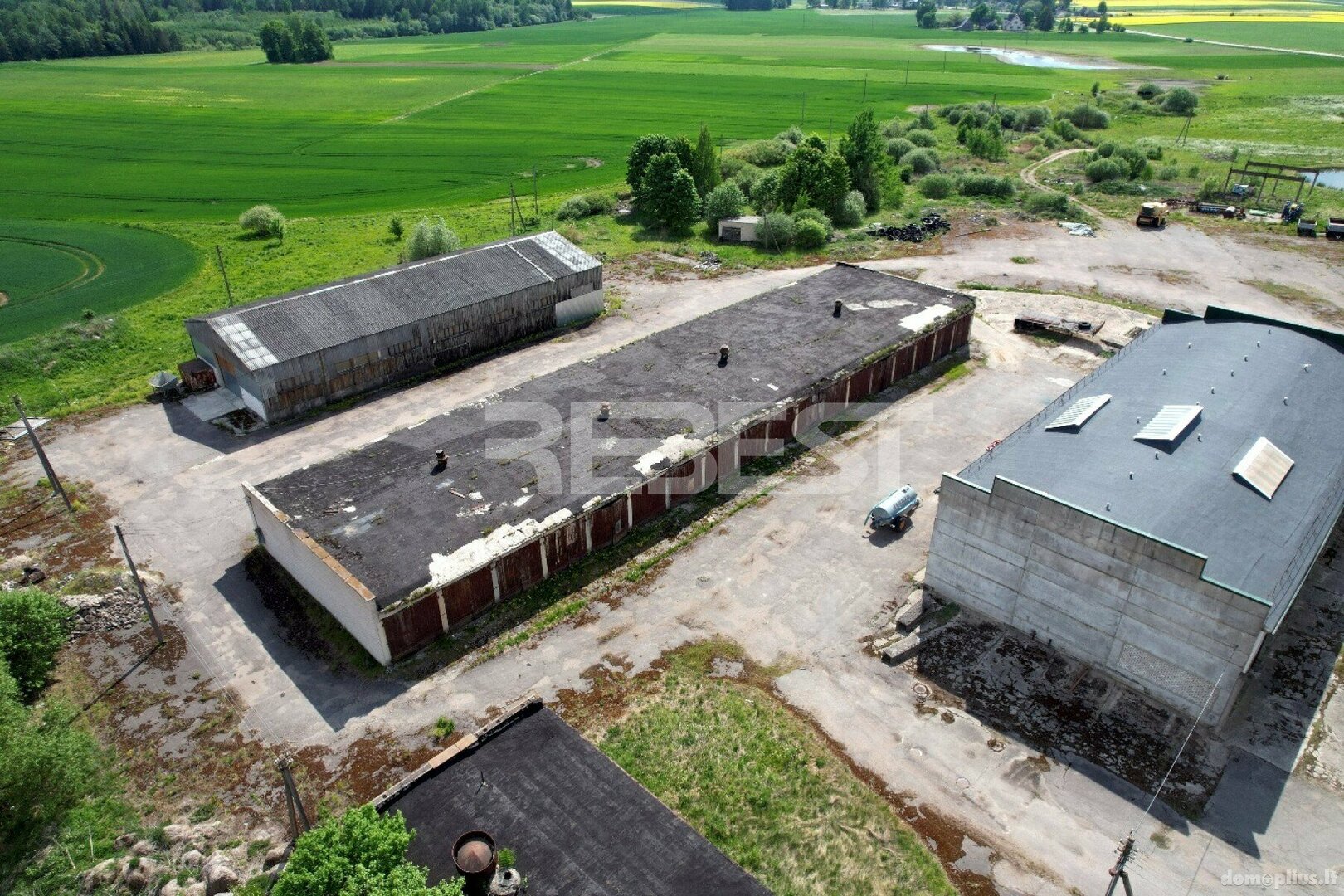 Parduodamos Gamybos ir sandėliavimo patalpos Radviliškio rajono sav., Šiauliuose