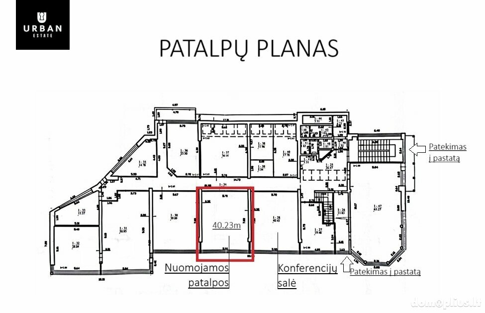 Biuro Patalpų nuoma Vilniuje, Fabijoniškėse, Ukmergės g.